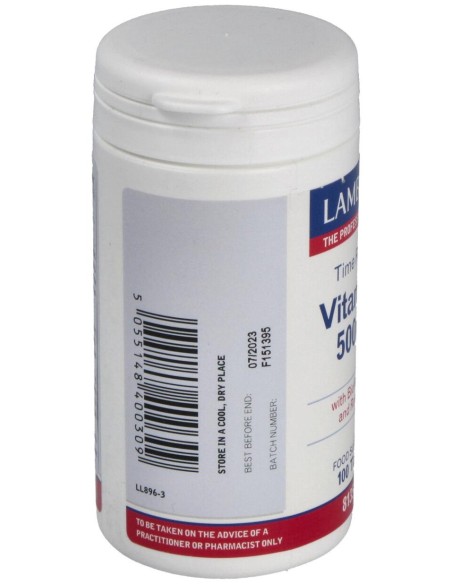 Vitamina C 500Mg Time De Lib. Sostenida 100 Comp.