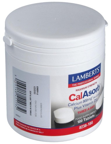 Calasorb Citrato De Calcio 800Mg.180Comp.