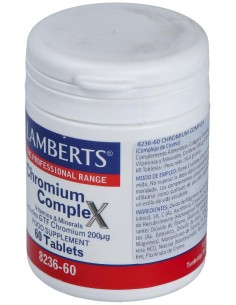 Lamberts Complejo De Cromo 60 Comprimidos 2
