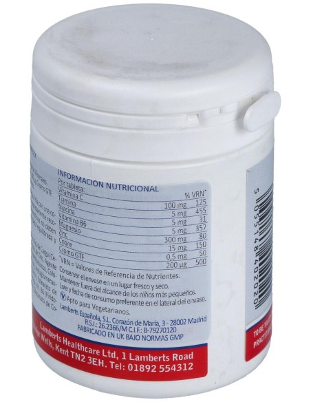 Lamberts Complejo De Cromo 60 Comprimidos