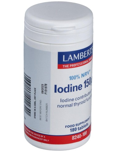 Lamberts Yodo 150Μg 180 Tabs