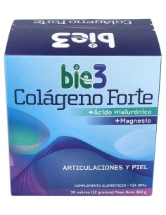 Bio3 Colágeno Forte Articulaciones Y Piel 30 Sobres