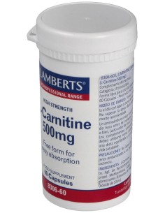 Lamberts L-Carnitine 500Mg 60Caps 2