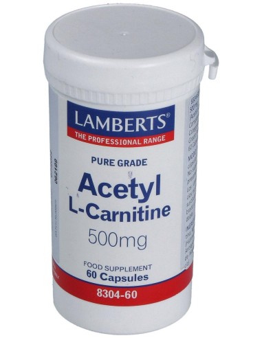 Lamberts Acetyl L-Carnitine 60Caps