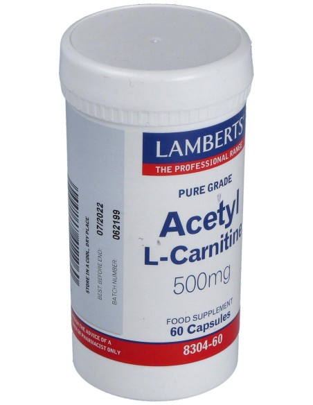 Lamberts Acetyl L-Carnitine 60Caps