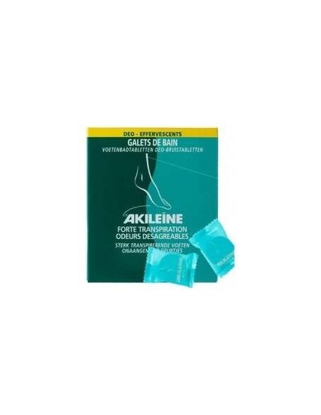 Akileïne® Pastillas Efervescentes Desodorizantes Antitranspirante 7X12G