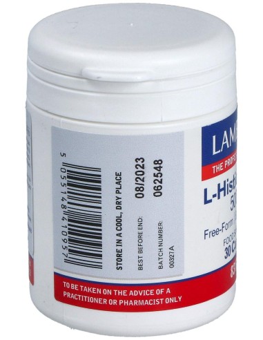 Lamberts L-Histidina Hci 500Mg 30Caps