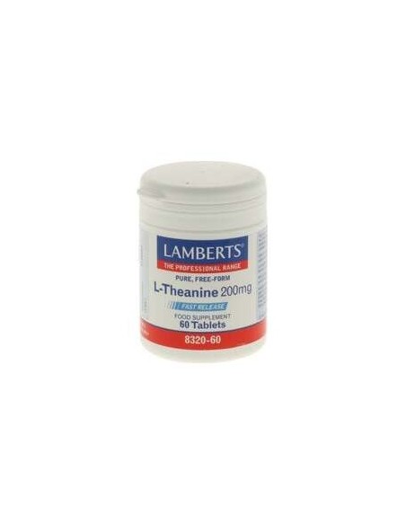 Lamberts L-Teanina 200Mg Rápida Liberación 60Comp