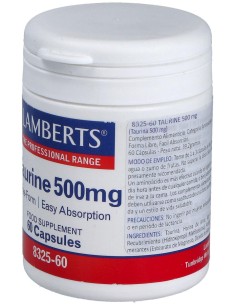 Lamberts Taurina 500 Mg 60 Boné 2