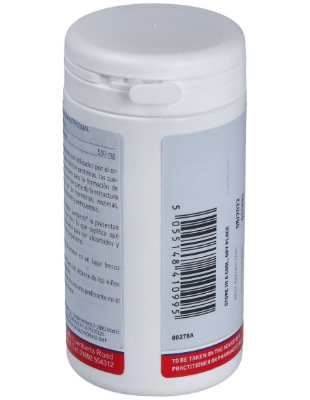 Lamberts L-Fenilalanina 500 Mg 60 Cápsulas
