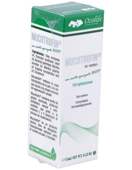 Mucotrofin Aceite Ozonizado 15Ml