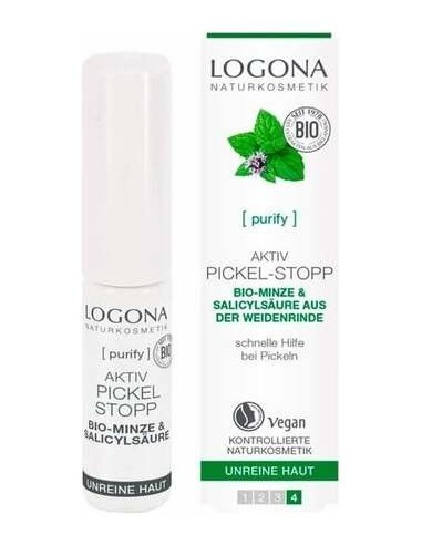 Logona Stick Stop Granos Menta 6Ml
