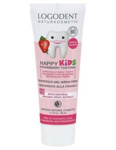 Logona Dentifrico Niños Fresa Gel 50Ml