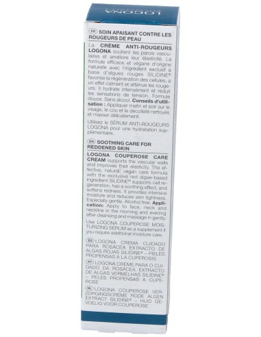 Crema Facial Cuperosis Alga Roja 30Ml.