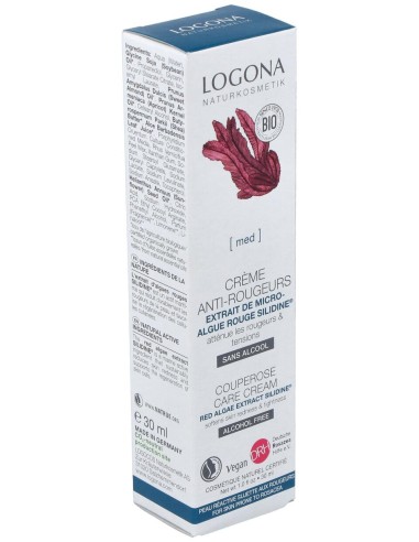 Crema Facial Cuperosis Alga Roja 30Ml.