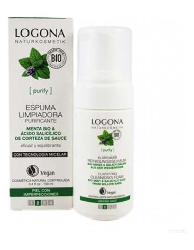 Espuma Limp. Micelar Menta-Acido Silicilico 100Ml.