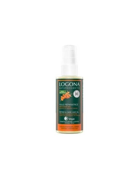 Logona Aceite Capilar Reparación Cuidado Espino Amarillo 75Ml