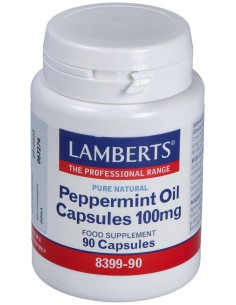 Aceite De Hojas De Menta 100 Mg. 90Cap.