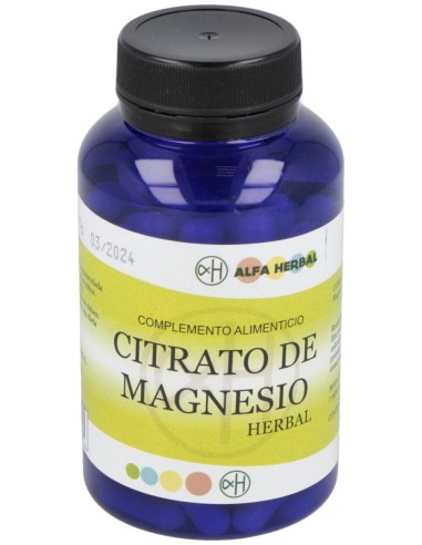 Alfa Herbal Citrato De Magnesio 90Caps