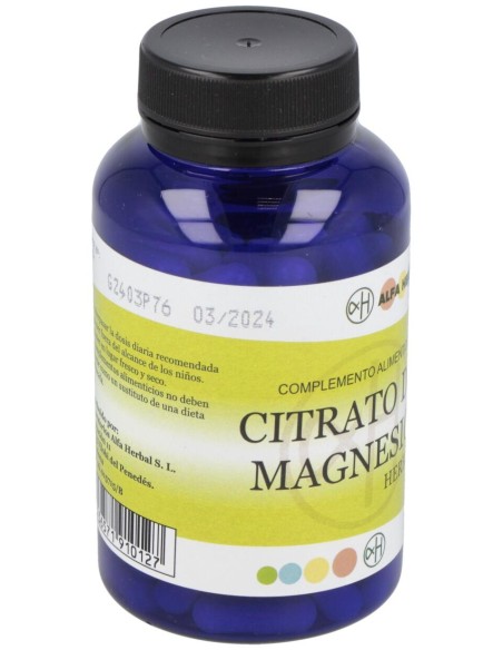 Alfa Herbal Citrato De Magnesio 90Caps