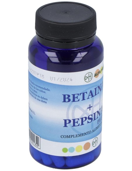 Alfa Herbal Betaina 500+Pepsina 60Caps