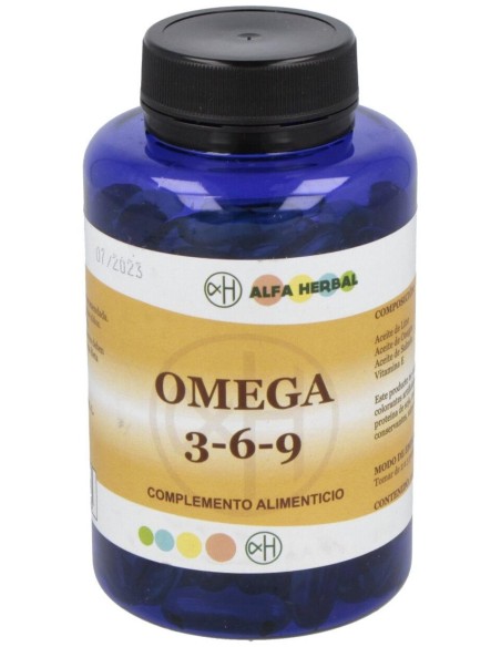 Omega 3-6-9 Aceite De Salmon-Onagra-Lino 100Perlas