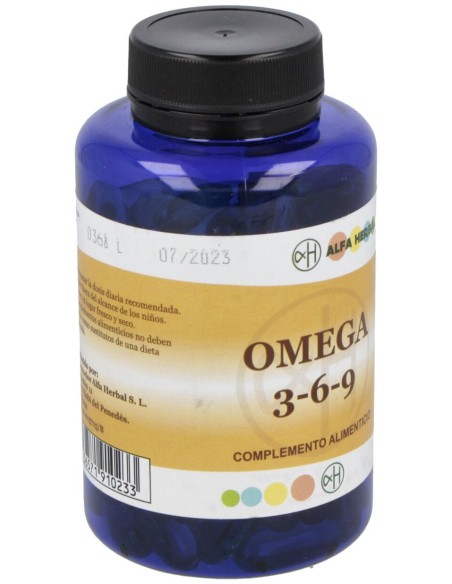Omega 3-6-9 Aceite De Salmon-Onagra-Lino 100Perlas