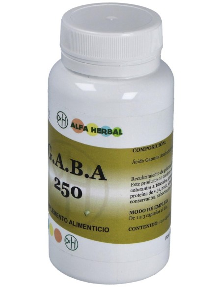 Gaba 250Mg. 120Cap.