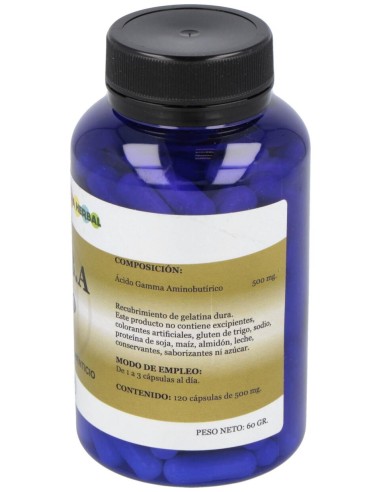 Gaba 500Mg. 120Cap.
