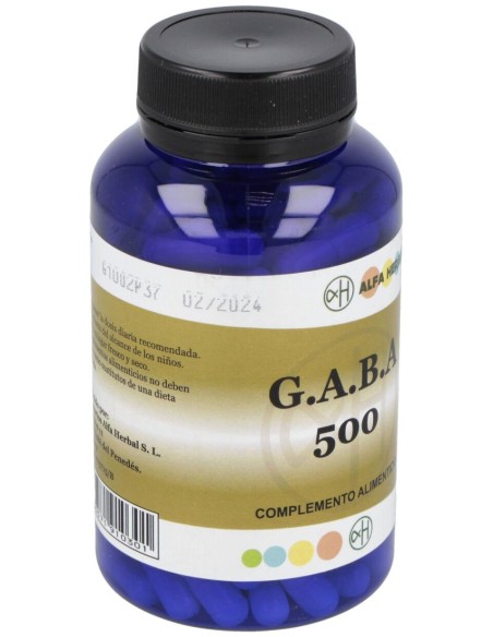 Gaba 500Mg. 120Cap.