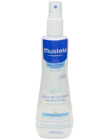 Mustela® Agua De Colonia Sin Alcohol Piel Normal 200Ml