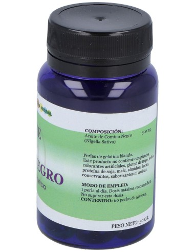 Aceite De Comino Negro 60Perlas