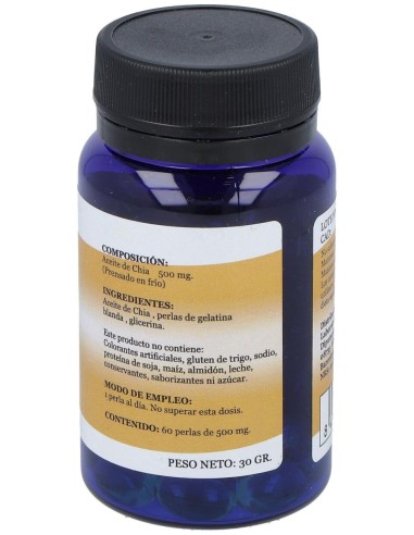 Alfa Herbal Aceite De Chia 60 Perlas