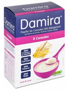 Damira Papilla 8 Cereales Fos 600 Gramos