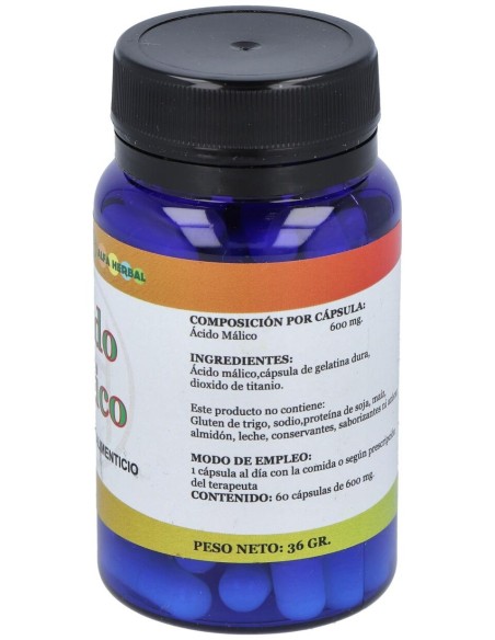 Alfa Herbal Acido Malico 60Caps