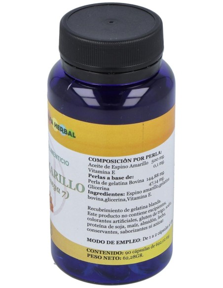 Espino Amarillo Omega 7 90Perlas