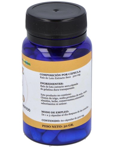 Alfa Herbal Raiz De Loto 60 Perlas