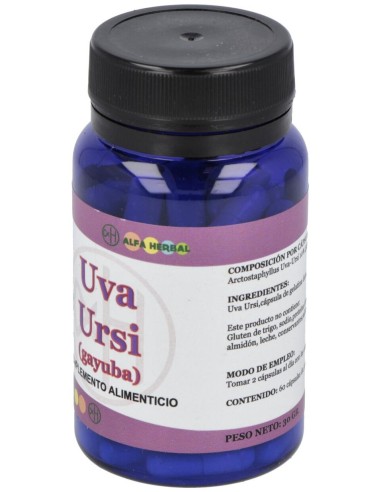 Alfa Herbal Uva Ursi Gayuba 60Caps