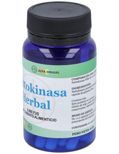 Alfa Herbal Nattokinasa 60Caps