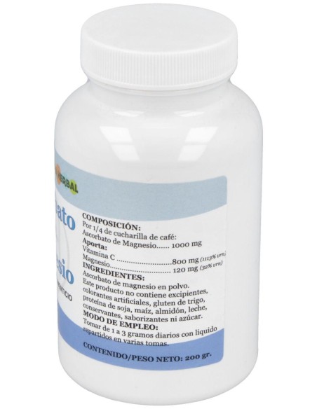 Alfa Herbal Ascorbato De Magnesio Polvo 200G
