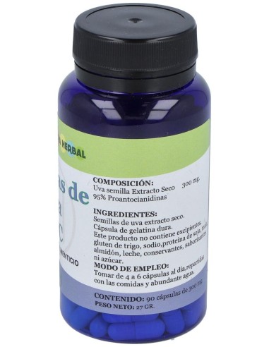Opc Semillas De Uva 90Cap.