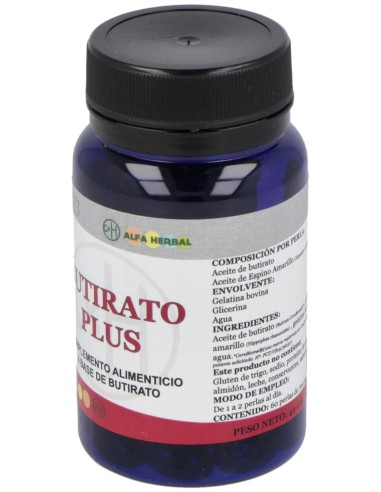 Alfa Herbal Butirato Plus 60Caps