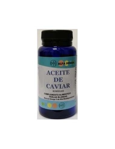 Alfa Herbal Aceite De Caviar Romega 50Caps