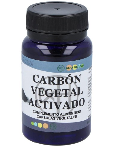 Alfa Herbal Carbon Vegetal Activado 60Caps