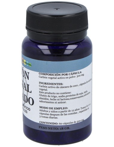 Alfa Herbal Carbon Vegetal Activado 60Caps