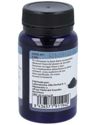 Alfa Herbal Carbon Vegetal Activado 60Caps
