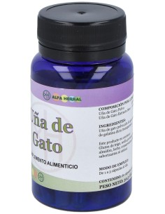 Alfa Herbal Uña De Gato 60Caps 2