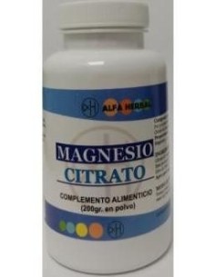 Alfa Herbal Magnesio Citrato Polvo 200G
