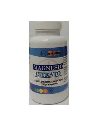 Alfa Herbal Magnesio Citrato Polvo 200G