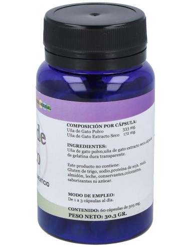 Alfa Herbal Uña De Gato 60Caps